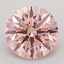 2.01 Ct. Fancy Intense Pink Round Lab Grown Diamond