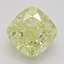 1.10 Ct. Fancy Yellow Cushion Diamond