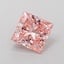 1.52 Ct. Fancy Intense Pink Princess Lab Grown Diamond