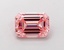 1.17 Ct. Fancy Intense  Pink Emerald Lab Grown Diamond