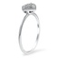 The Hermia Ring, smalltop view on a hand