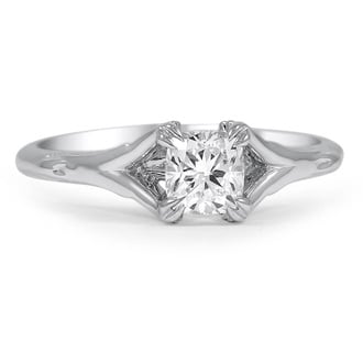 Custom Hand Engraved Winged Owl Ring
