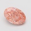 7.14 Ct. Fancy Vivid Pink Oval Lab Grown Diamond