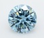 2.5 Ct. Fancy Vivid  Blue Round Lab Grown Diamond