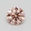 1.51 Ct. Fancy Light Pink Round Lab Grown Diamond