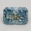 1.76 Ct. Fancy Vivid Blue Radiant Lab Grown Diamond