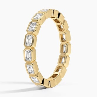 East-West Bezel Emerald Cut Eternity Diamond Ring (1 1/2 ct. tw.)