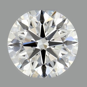 Round diamond — real photo