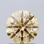 1.49 Ct. Fancy Intense Brownish Yellow Round Lab Grown Diamond