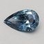 0.53 Ct. Fancy Vivid Blue Pear Lab Grown Diamond