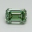 1.50 Ct. Fancy Vivid Green Emerald Lab Grown Diamond