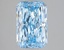 2.10 Ct. Fancy Vivid Blue Radiant Lab Grown Diamond