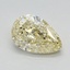 1.19 Ct. Fancy Light Yellow Pear Lab Grown Diamond