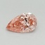 0.40 Ct. Fancy Vivid Pink Pear Lab Grown Diamond