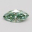 1.02 Ct. Fancy Vivid Green Marquise Lab Grown Diamond