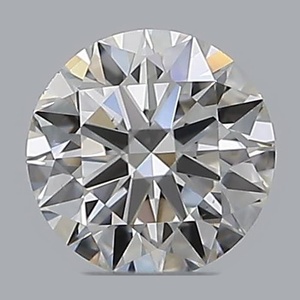 Round diamond — real photo