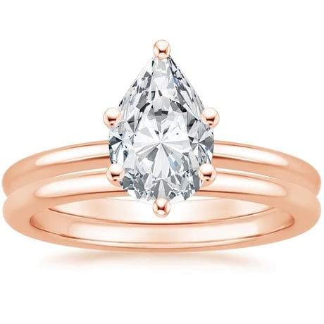 14K Rose Gold Perfect Fit Bridal Set