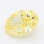 2.15 Ct. Fancy Vivid Yellow Oval Lab Grown Diamond