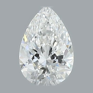 Pear diamond — real photo