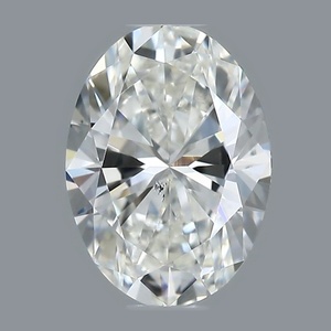 Oval diamond — real photo