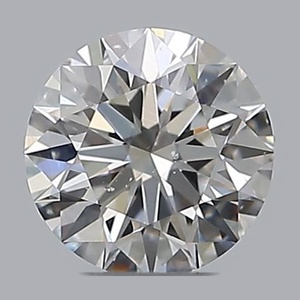 Round diamond — real photo