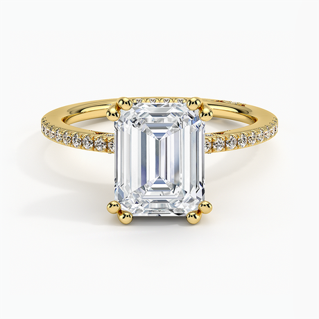 18K Yellow Gold Simply Tacori Luxe Drape Diamond Ring