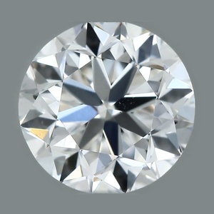 Round diamond — real photo