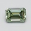 1.03 Ct. Fancy Vivid Pacific Green Emerald Lab Grown Diamond