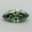 3.13 Ct. Fancy Vivid Pacific Green Marquise Lab Grown Diamond