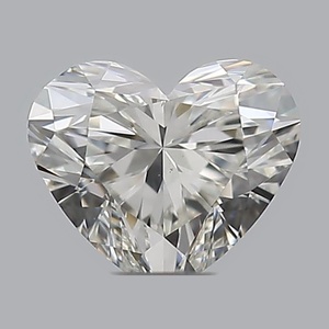 Heart diamond — real photo