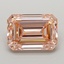 3.03 Ct. Fancy Intense  Pink Emerald Lab Grown Diamond