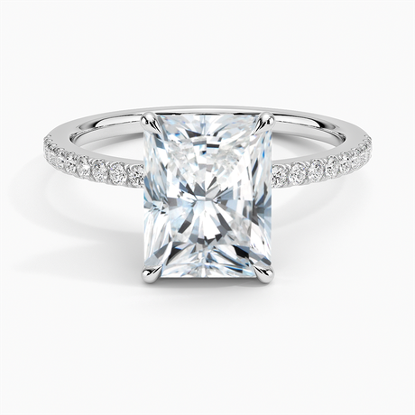 Luxe Petal Diamond Ring