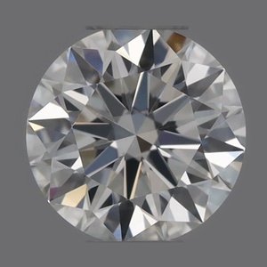Round diamond — real photo