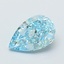 1.35 Ct. Fancy Vivid Blue Pear Lab Grown Diamond