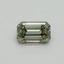 0.35 Ct. Fancy Intense Green Emerald Lab Grown Diamond