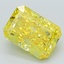 1.83 Ct. Fancy Vivid Yellow Radiant Lab Grown Diamond