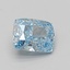 1.53 Ct. Fancy Vivid Blue Cushion Lab Grown Diamond