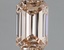 1.53 Ct. Fancy Orangy Pink Emerald Lab Grown Diamond