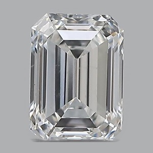 Emerald diamond — real photo