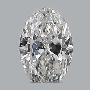 Oval diamond — real photo