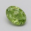 1.51 Ct. Fancy Green Oval Lab Grown Diamond