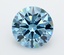 4.0 Ct. Fancy Vivid  Blue Round Lab Grown Diamond