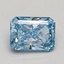 3.04 Ct. Fancy Intense Blue Radiant Lab Grown Diamond