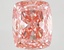 5.02 Ct. Fancy Vivid Pink Cushion Lab Grown Diamond