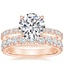14K Rose Gold Luxe Amelie Diamond Ring with Luxe Ellora Diamond Ring (1 2/5 ct. tw.)