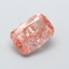 1.73 Ct. Fancy Intense  Pink Cushion Lab Grown Diamond
