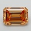 1.91 Ct. Fancy Light  Brown Emerald Lab Grown Diamond