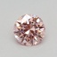 0.34 Ct. Fancy Intense Pink Round Lab Grown Diamond