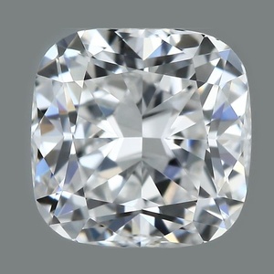 Cushion diamond — real photo