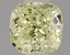 0.47 Ct. Fancy Yellow Cushion Diamond